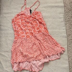Topshop Hi low beach cover sundress